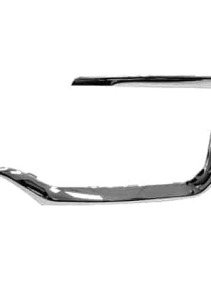 GM1046113 Front Bumper Cover Molding Driver Side