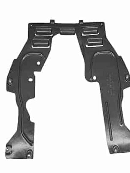 GM1228159 Front Bumper Under Car Shield
