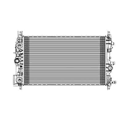RAD13197 Cooling System Radiator RAD13197 Cooling System Radiator