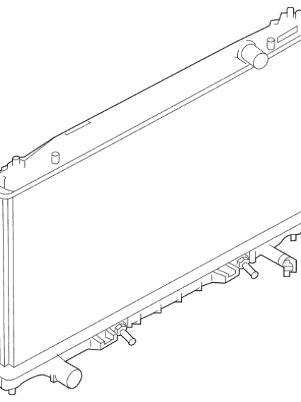 RAD13630 Cooling System Radiator