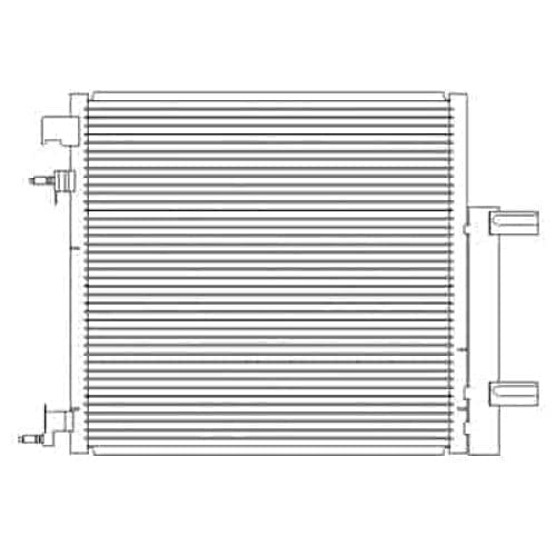CND4184 Cooling System A/C Condenser CND4184 Cooling System A/C Condenser