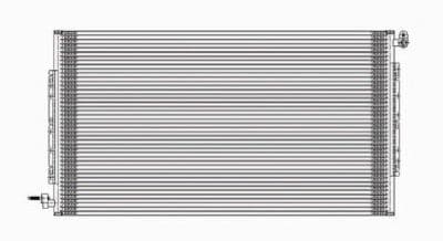 CNDDPI3887 Cooling System A/C Condenser