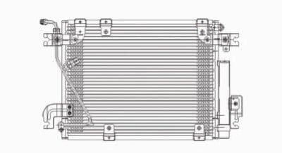 CNDDPI4945 Cooling System A/C Condenser