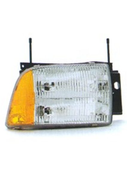 GM2503156V Front Light Headlight Assembly Composite