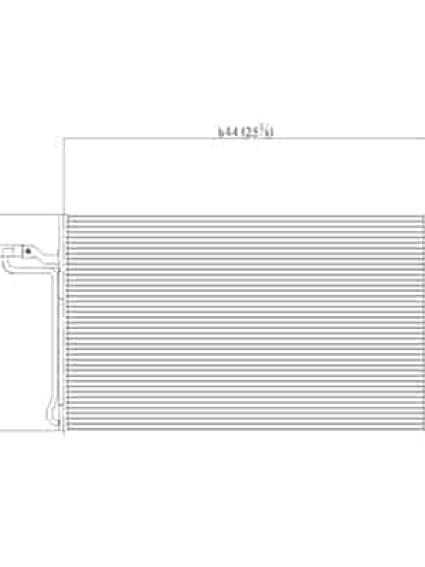 CND4084 Cooling System A/C Condenser