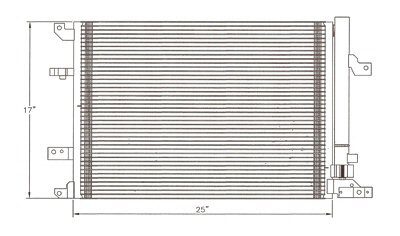 CNDDPI3737 A/C Condenser CNDDPI3737 A/C Condenser