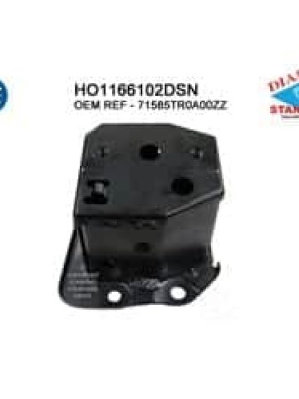 HO1166102DSC Rear Bumper Bracket Mounting