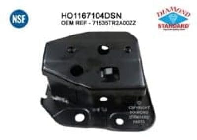 HO1167104DSC Passenger Side Rear Bumper Mounting Bracket HO1167104DSC Passenger Side Rear Bumper Mounting Bracket