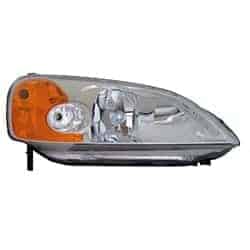 HO2519102C Passenger Side Headlight Lens and Housing