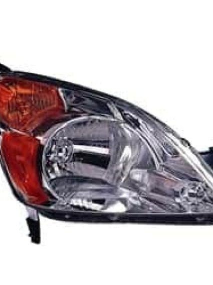 HO2519104C Passenger Side Headlight Lens and Housing
