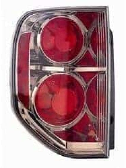 HO2800162C Driver Side Outer Tail Lamp Lens and Housing