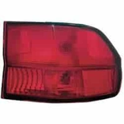 HO2801157 Passenger Side Outer Tail Lamp Lens and Housing HO2801157 Passenger Side Outer Tail Lamp Lens and Housing