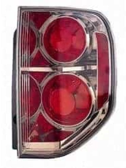 HO2801162C Passenger Side Outer Tail Lamp Lens and Housing