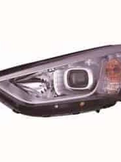 HY2502175C Driver Side Headlight Assembly