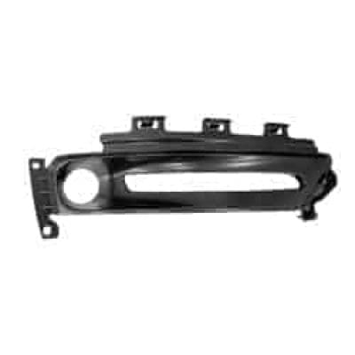 CH1039202 Passenger Side Front Bumper Fog Light Bezel CH1039202 Passenger Side Front Bumper Fog Light Bezel