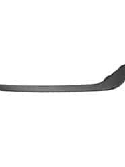 FO1047110 Front Bumper Cover Molding Passenger Side