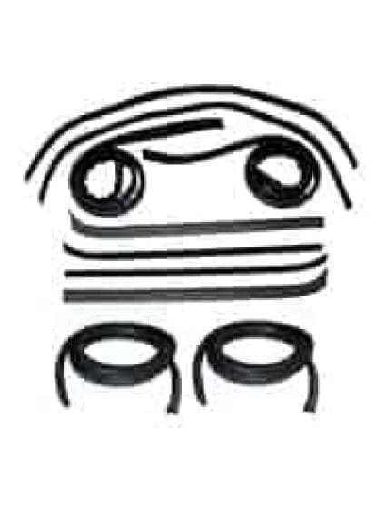 WST010268 Channel Run Window Kit Door Belt Weatherstrip