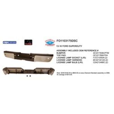 FO1103175DSC Rear Bumper Step Assembly