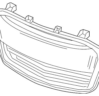 GM1036195C Front Bumper Grille GM1036195C Front Bumper Grille