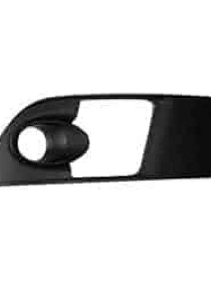 GM1038107 Front Bumper Insert Fog Light Bezel Driver Side