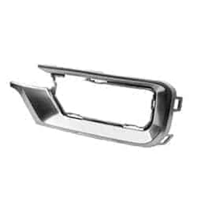GM1038158 Front Bumper Insert Fog Light Bezel Driver Side