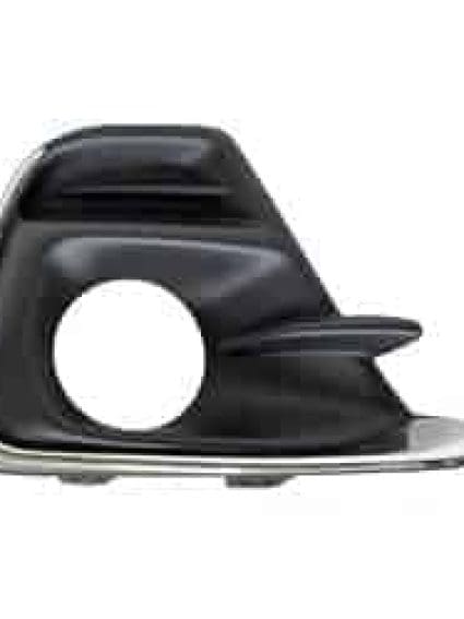 GM1038240 Front Bumper Insert Fog Light Bezel Driver Side