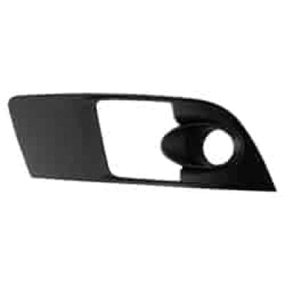 GM1039107 Front Bumper Insert Fog Light Bezel Passenger Side