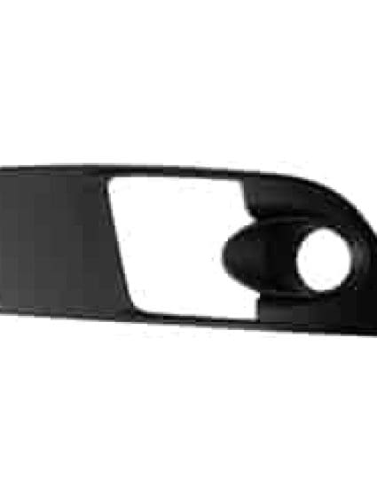 GM1039107 Front Bumper Insert Fog Light Bezel Passenger Side