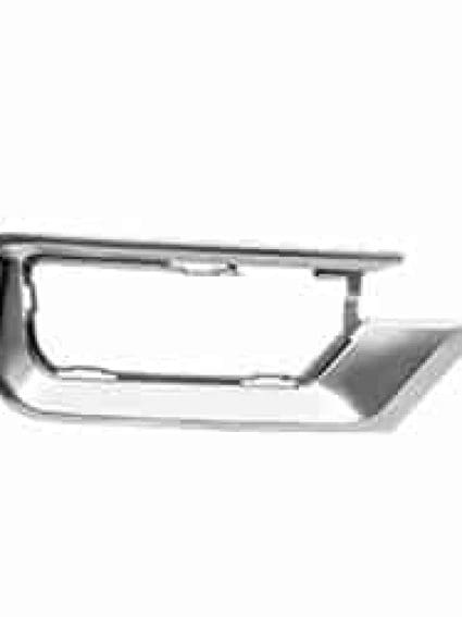 GM1039158 Front Bumper Insert Fog Light Bezel Passenger Side