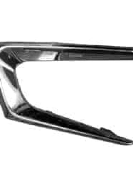 GM1039196 Front Bumper Insert Fog Light Trim Passenger Side