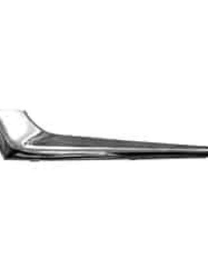 GM1039197 Front Bumper Insert Fog Light Trim Passenger Side