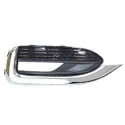 GM1039223 Front Bumper Insert Fog Light Bezel Passenger Side