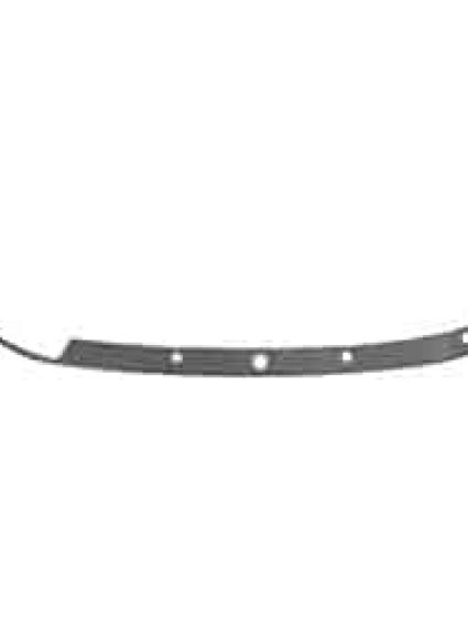 GM1046108 Front Bumper Cover Molding Driver Side