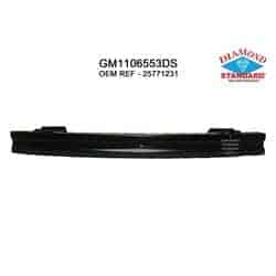GM1106553DS Rear Bumper Rebar Impact Bar Bumper GM1106553DS Rear Bumper Rebar Impact Bar Bumper