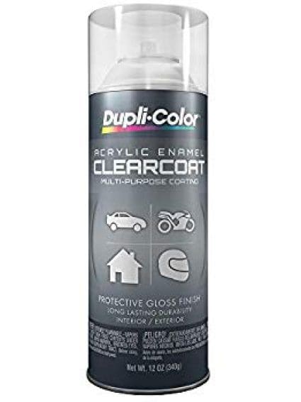 Dupli-Color Paint Premium Acrylic Enamel DUPCDA1692 Clear 340g 12oz