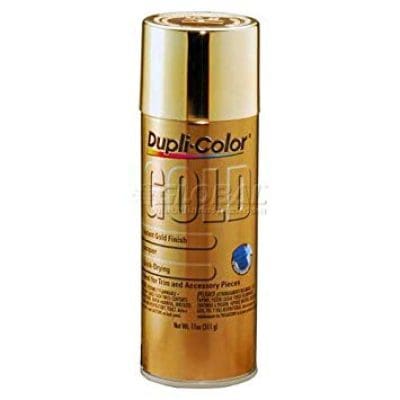 Dupli-Color Paint Metallic Series DUPCGS100 Gold Finish 312g 11oz