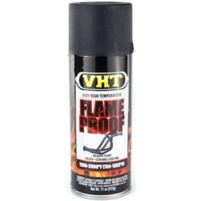 Dupli-Color Paint VHT-Flame Proof DUPCSP102 Flat Black 312g 11oz