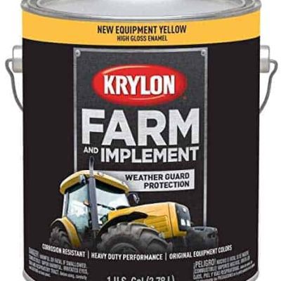 Krylon Paint Farm & Implement DUP41974 New Equipment Yellow Gal 3.78L