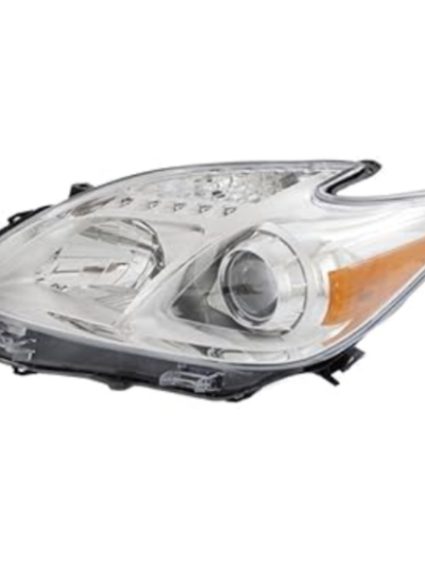 TO2518134C Driver Side Headlight Lens and Housing
