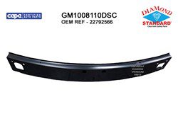 GM1008110DSC Front Bumper Impact Bar