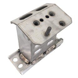 TO1066177C Front Driver Side Bumper Impact Bar Bracket TO1066177C Front Driver Side Bumper Impact Bar Bracket