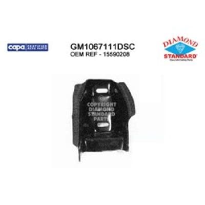 GM1067111DSC Front Bumper Bracket Mounting Passenger Side