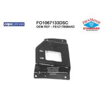 FO1067133DSC Passenger Side Front Bumper Bracket Mounting Plate