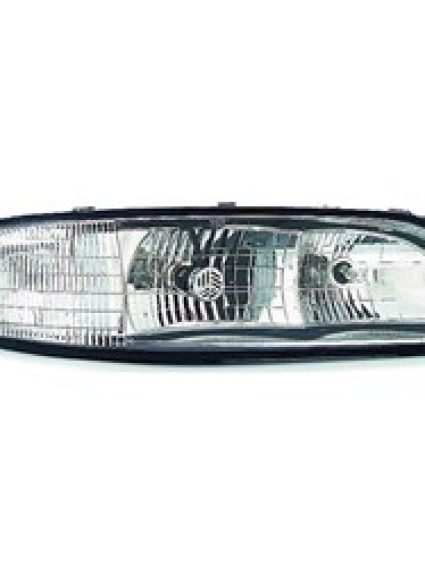 GM2503158 Front Light Headlight Assembly Composite