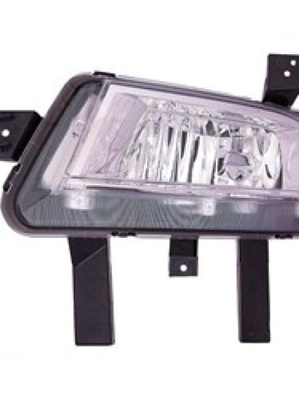 GM2592307C Front Light Fog Lamp Assembly Bumper