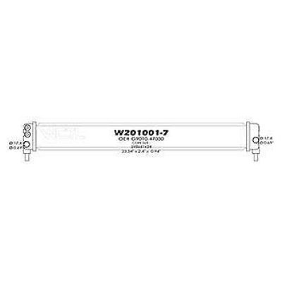 INV13124 Cooling System Radiator Inverter Cooler