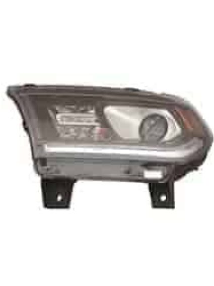 CH2502304C Front Light Headlight Assembly Driver Side