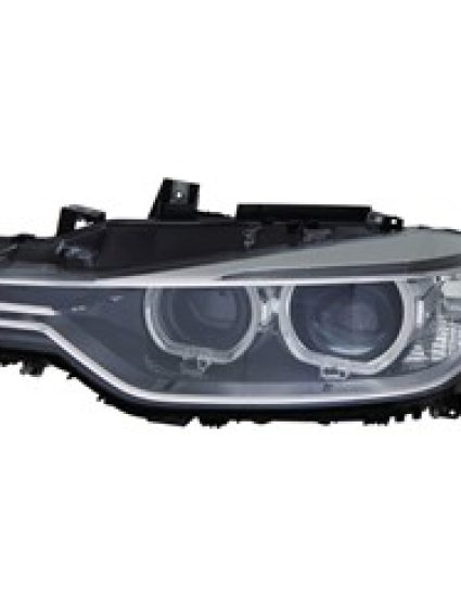 BM2502181 Front Light Headlight Lens and Housing Driver Side