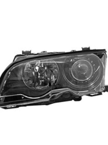 BM2503128 Front Light Headlight Assembly Passenger Side