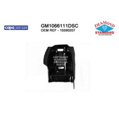 GM1066111DSC Front Bumper Bracket Mounting Driver Side
